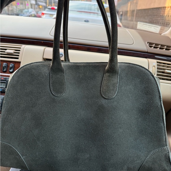 COS bowling bag small-Suede - Picture 2 of 12